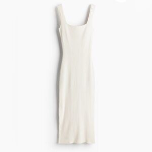 H&M Rib-Knit Bodycon Dress - L